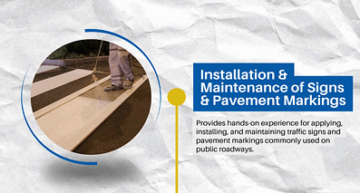 TxLTAP Installation and Maintenance of Signs and Pavement Markings Training Image